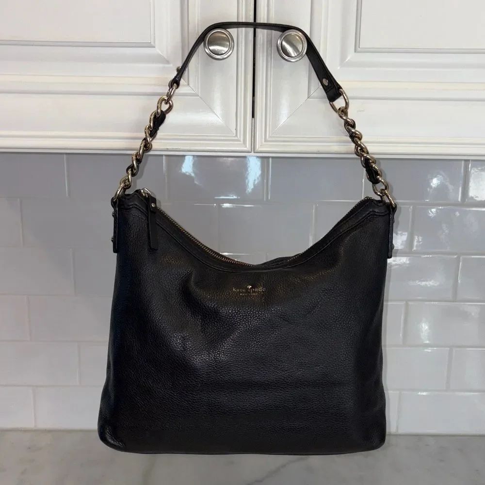 Kate Spade Bag Purse Handbag Leather Cobble Hill Medium Serena Hobo Shoulder #2
